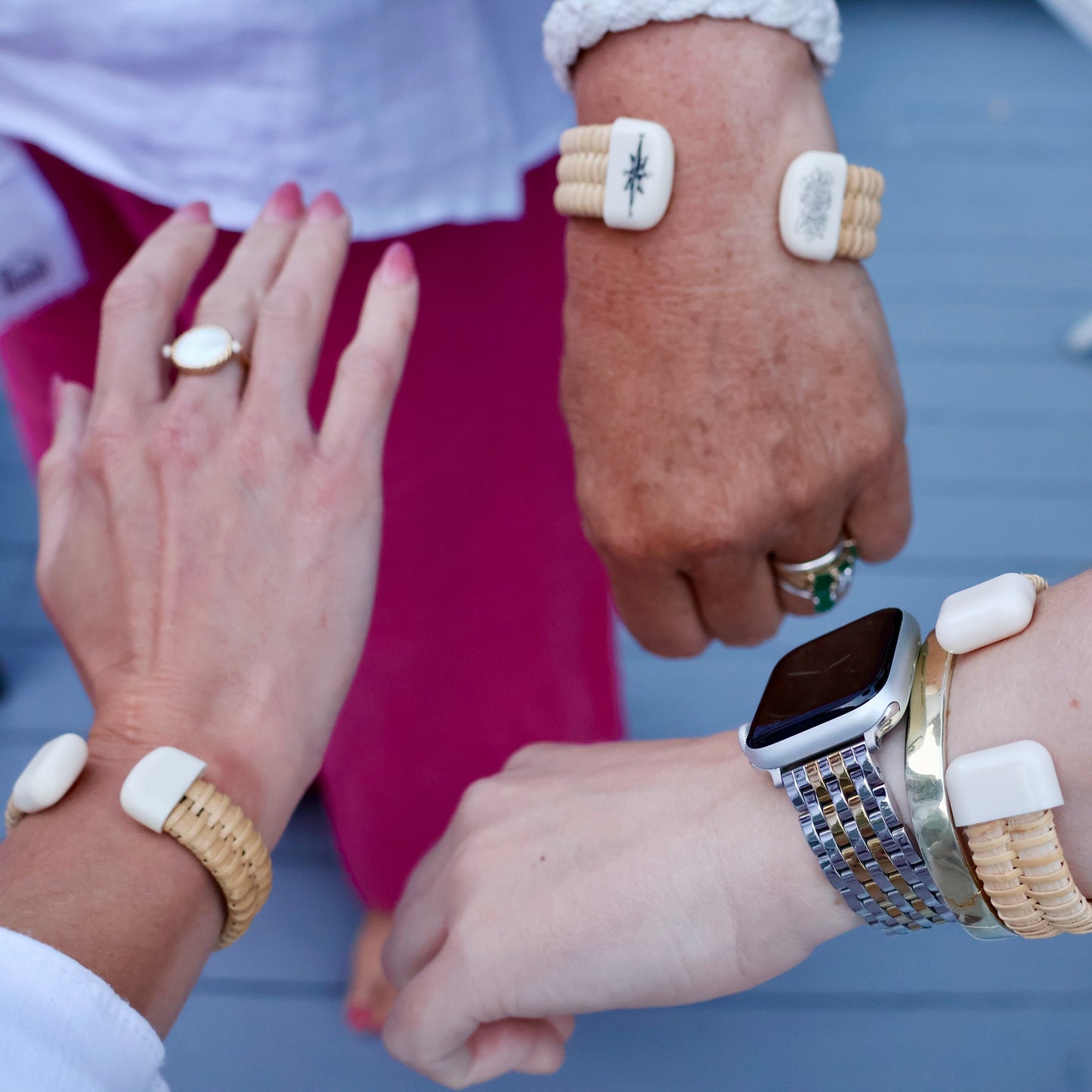 1/2 Inch Nantucket Lightship Bracelet